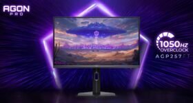 Imagem de: AOC lança monitor gamer IPS com 1000 Hz nativos e overclock de 1050 Hz