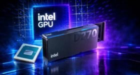 Imagem de: Intel apresenta placa com duas GPUs Crescent Island e refrigeração líquida