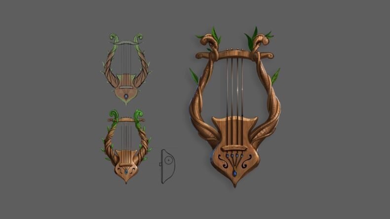 Runefest Lyre