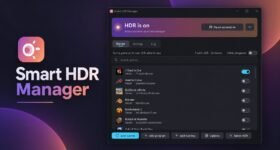 Imagem de: Smart HDR Manager ativa e desativa o HDR automaticamente no Windows