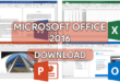 Microsoft Office 2016 download