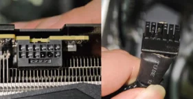 RTX 3060 Ti com adaptador derretido