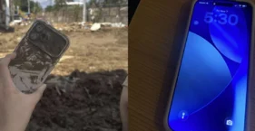 iPhone sobrevive a enchente